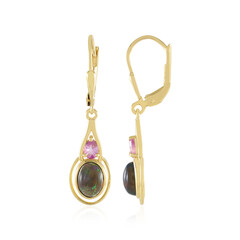 Boucles d'oreilles en argent et Opale Mezezo