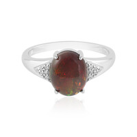 Anello in argento con Opale Mezezo