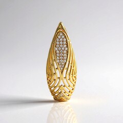 Ciondolo in argento con Zircone (MONOSONO COLLECTION)