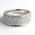 Bague en argent et Zircon