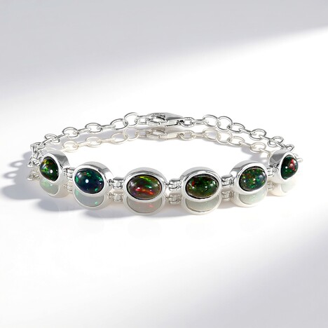 Bracciale in argento con Opale Mezezo
