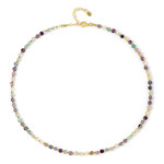 Collana in argento con Fluorite