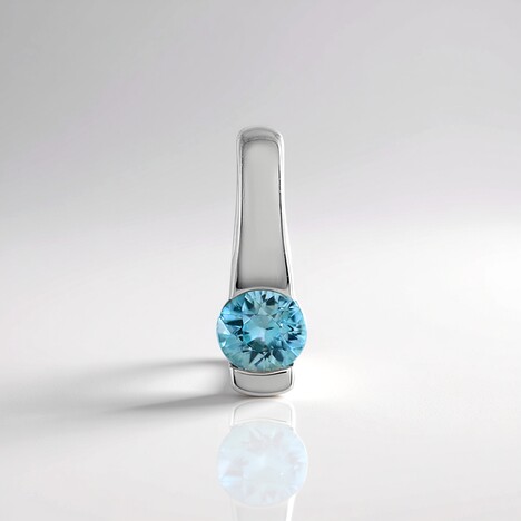 Ciondolo in argento con Zircone Ratanakiri