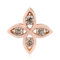 Ciondolo in oro con Diamante Rose de France SI1 di Argyle