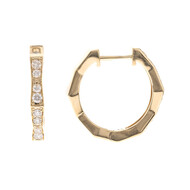 SI1 (H) Brillant-Goldohrringe (CIRARI)