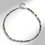 Collana in argento con Rubino Zoisite