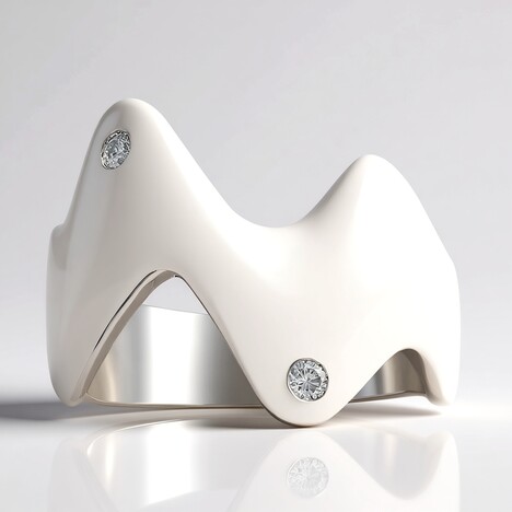 Anello in argento con Diamante I1 (G) (Annette)