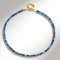 Collana in argento con Acquamarina Brasiliana (Adela Silber)