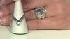 Anillo en plata con Topacio azul cielo (Annette classic)