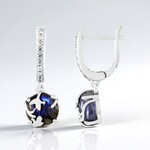 Orecchini in argento con Labradorite