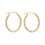 Pendientes en oro