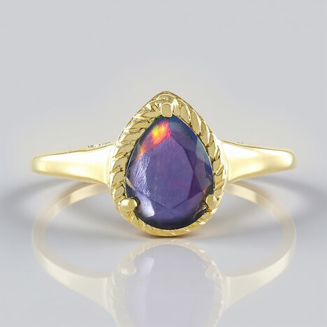 Anello in argento con Opale Mezezo