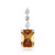 Tepetate Topaz Silver Pendant