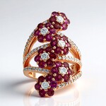 Anello in argento con Zircone