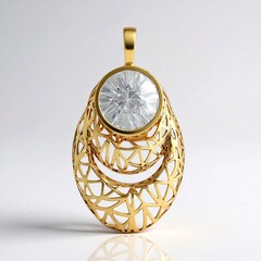 Ciondolo in oro con Zircone