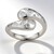 Anello in argento con Zircone