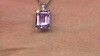 Colgante en plata con Amatista Rosa de Francia