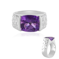 Sibirischer Amethyst-Silberring (de Melo)