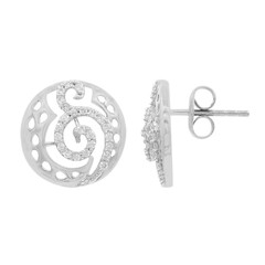 Orecchini in oro con Diamante SI1 (H)