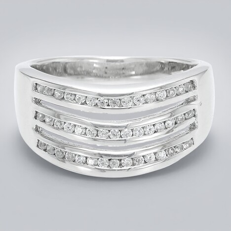 Anello in argento con Zircone