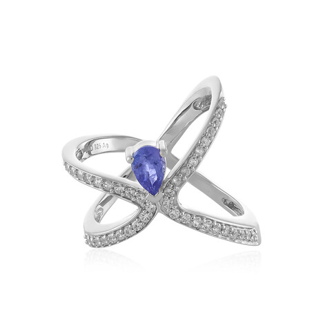 Bague en argent et Tanzanite