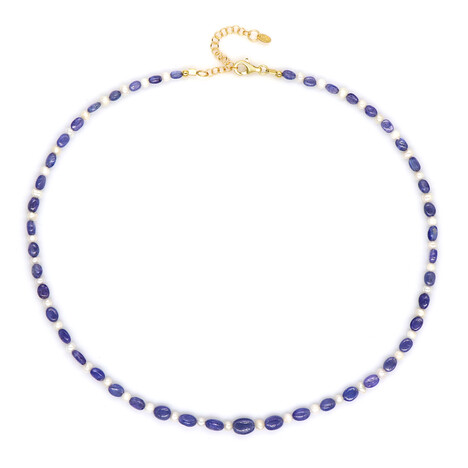 Tanzanite Silver Necklace