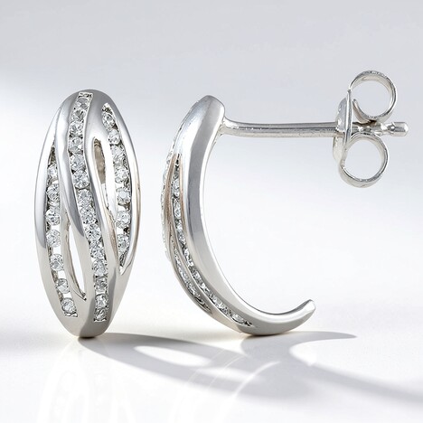 Orecchini in argento con Zircone