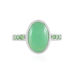 Chrysopras-Silberring (KM by Juwelo)