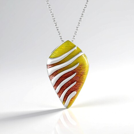 Collana in argento (Adela Silber)