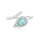 Anello in argento con Apatite Blu