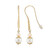 Pendientes en plata con Perla de Akoya (TPC)
