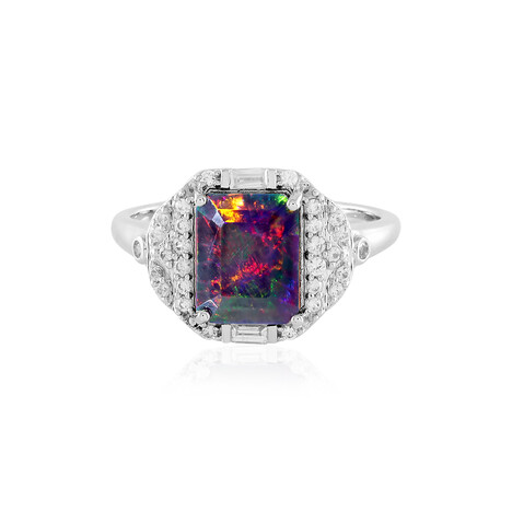 Mezezo-Opal-Silberring