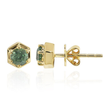 Madagaskar-Demantoid-Goldohrringe (John Ferry)