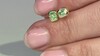 Pendientes en plata con Esmeralda de Colombia