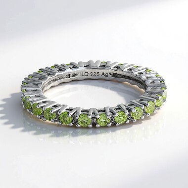 Peridot-Silberring