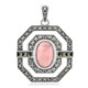 Pendentif en argent et Rhodochrosite (Annette classic)