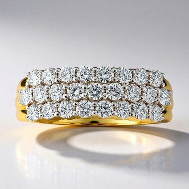 Bague en or et Diamant VVS1 (G) (Annette)