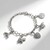 Bracciale in argento con Zircone (Adela Silber)