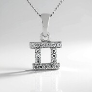 Collier en argent et Zircon