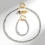 Parure in argento con Labradorite