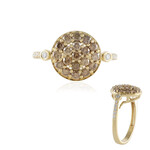 Anillo en oro con Diamante champán I2 (de Melo Gold)