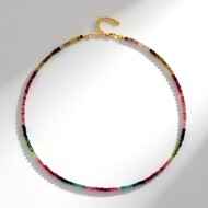 Collar en plata con Turmalina