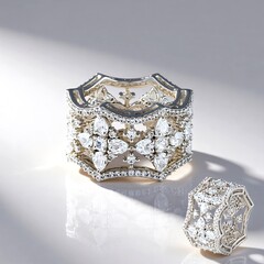 Anello in argento con Zircone (de Melo Essence)
