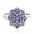 Anello in argento con Tanzanite