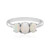 Bague en argent et Opale Welo