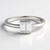 Anello in argento con Zircone
