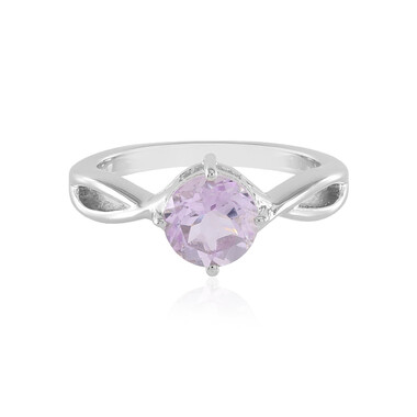 Lavendel-Amethyst-Silberring