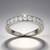 Anello in argento con Zircone