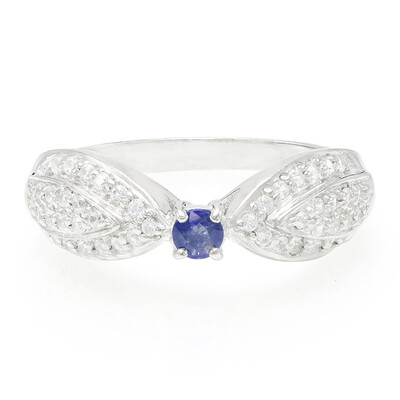 Bague en argent et Saphir de Kanchanaburi