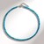Collana in argento con Apatite Blu Neon